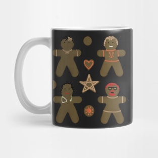 Indie Gingerbread Family - Christmas/Yule Decorations Mug